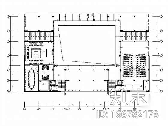 [合肥]国际知名私营企业集团两层现代迎宾楼装修施工图（...cad施工图下载【ID:166782173】