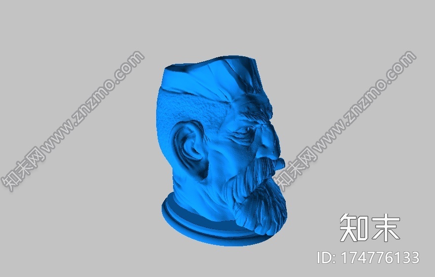 僵尸猎人头像3d打印模型下载【ID:174776133】