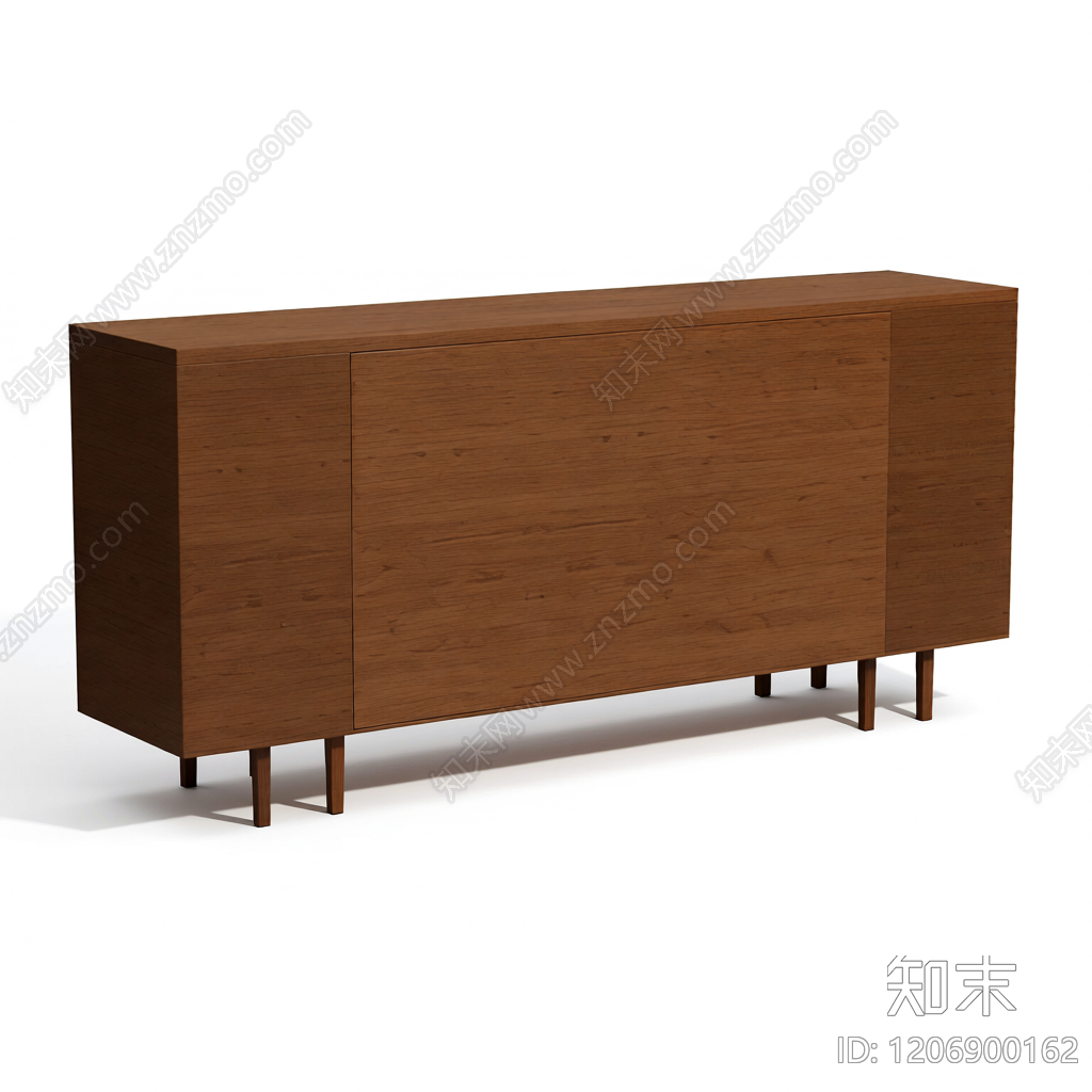 木质电视柜模型3D模型下载【ID:1206900162】