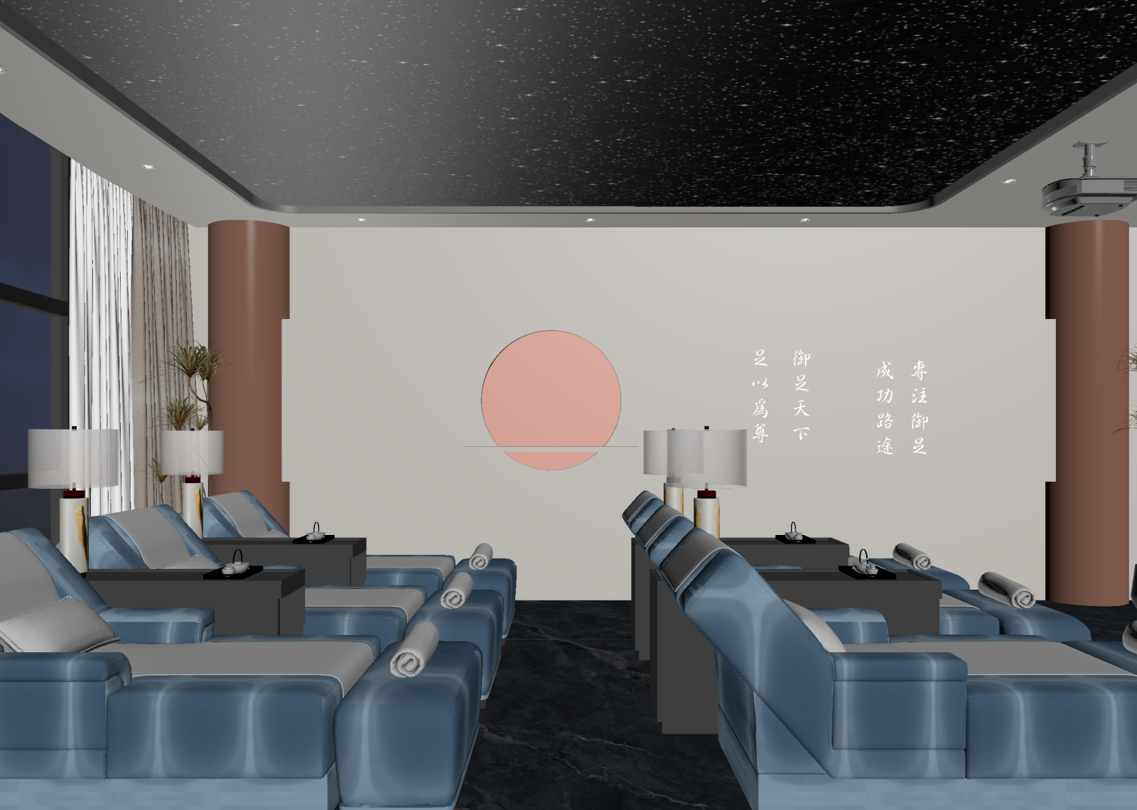 现代休息室3D模型下载【ID:1214635595】
