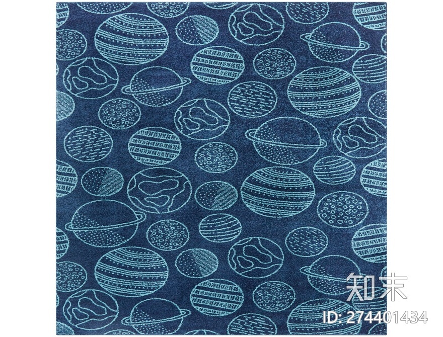 儿童卡通地毯贴图下载【ID:274401434】