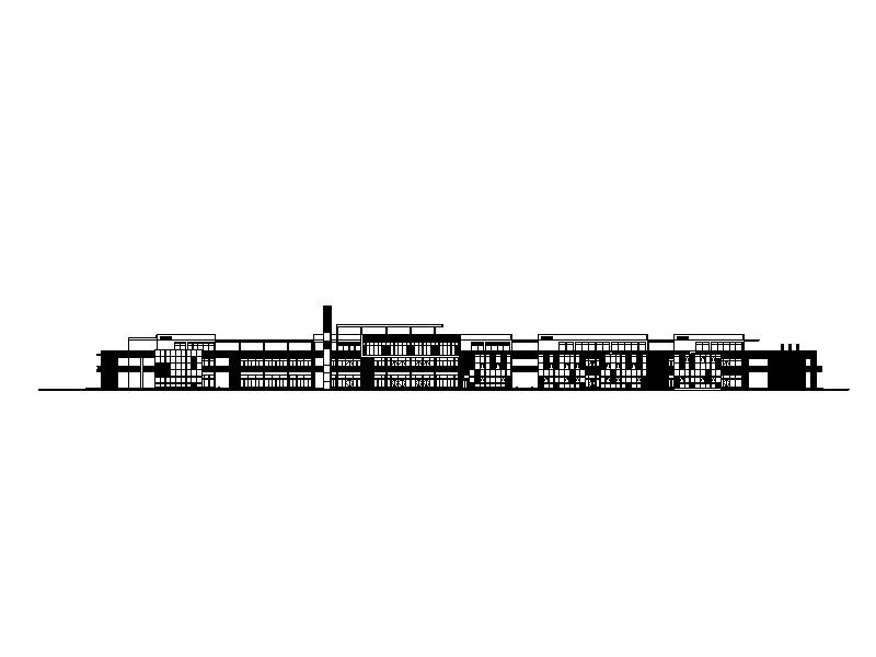 商业街及步行街施工图（25套）cad施工图下载【ID:151438111】