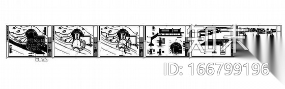 北京某别墅区滨水广场施工图cad施工图下载【ID:166799196】