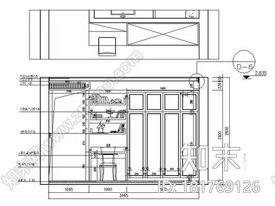 [南京]港式风格大四居室内装修图（含实景）cad施工图下载【ID:181769126】