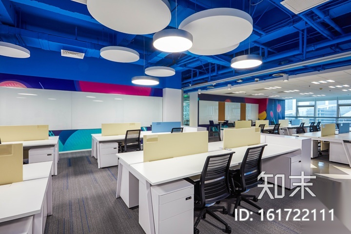 [四川]成都某公司办公室施工图_附效果图cad施工图下载【ID:161722111】