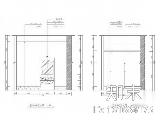 [毕业设计]某展览纪念馆室内设计施工图（含效果）cad施工图下载【ID:161684175】