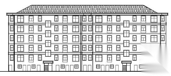 华盛小区B型职工住宅建筑、结构施工图cad施工图下载【ID:149573126】