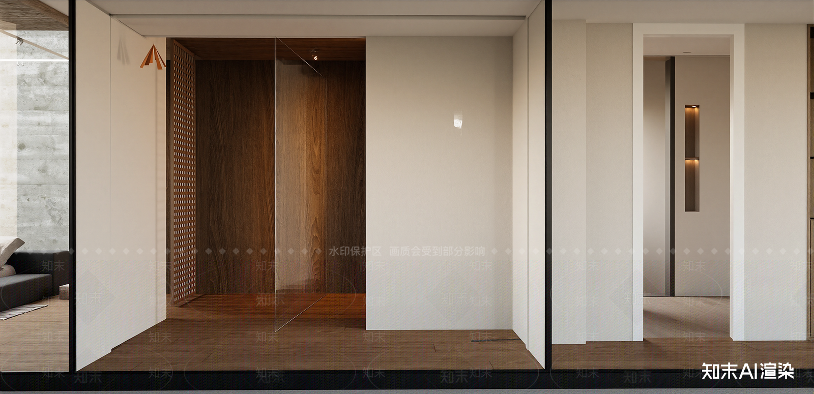 现代玄关SU模型下载【ID:1215205692】