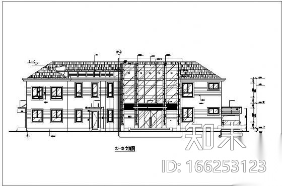 某外幕墙及玻璃采光顶工程施工图施工图下载【ID:166253123】