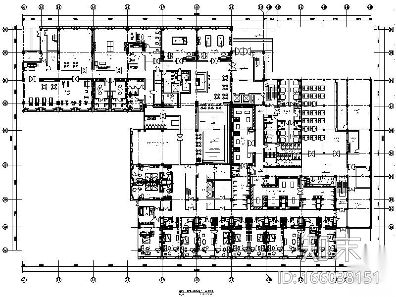 [江苏]某温泉假日酒店室内施工图cad施工图下载【ID:166038151】