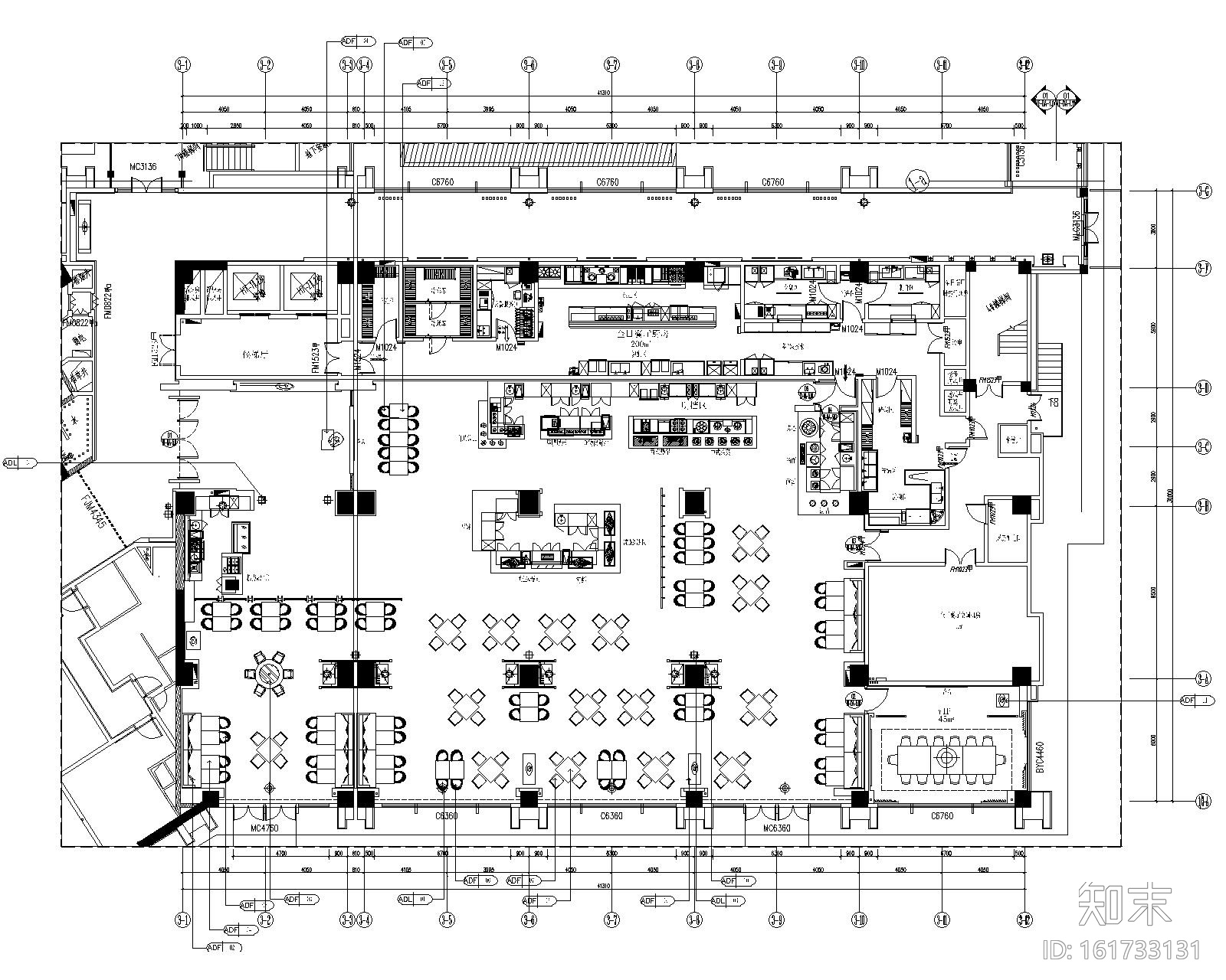 [安徽]知名地产锦华酒店全套施工图+效果图cad施工图下载【ID:161733131】