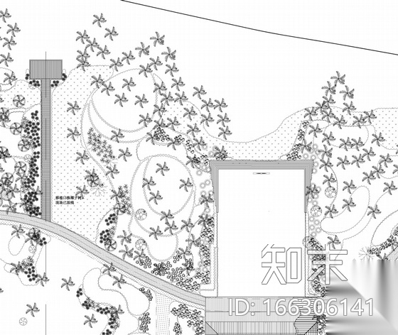 [三亚]酒店绿化景观规划设计施工图（含pdf格式文件）cad施工图下载【ID:166306141】
