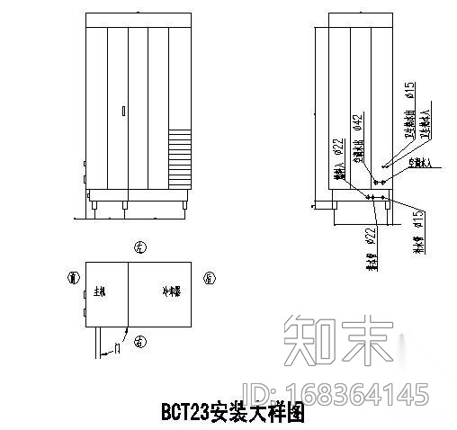 某地源中央空调系统安装大样图cad施工图下载【ID:168364145】