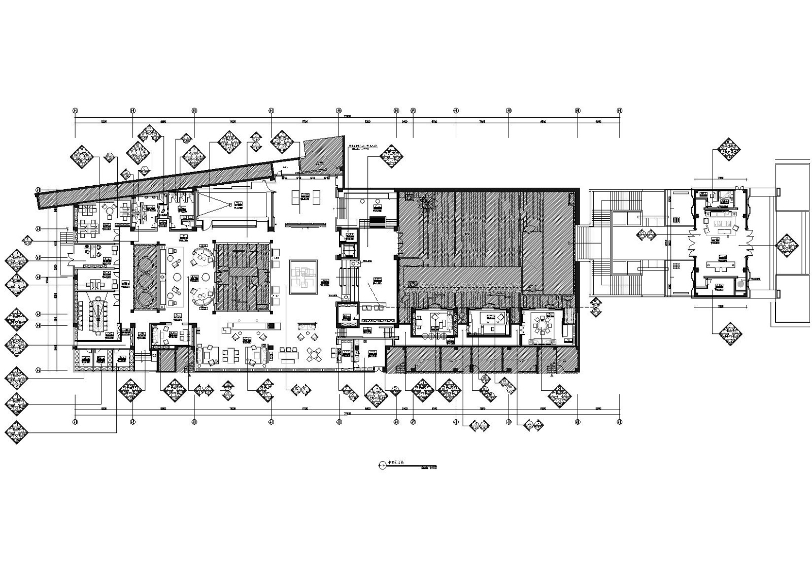 [南京]新城璞樾售楼处施工图+方案PPT+效果施工图下载【ID:160413172】