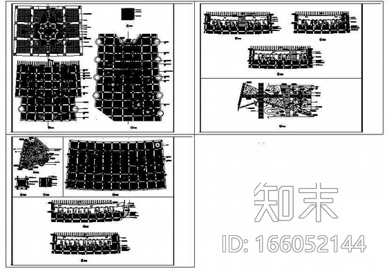 某软件园广场景观设计施工图施工图下载【ID:166052144】