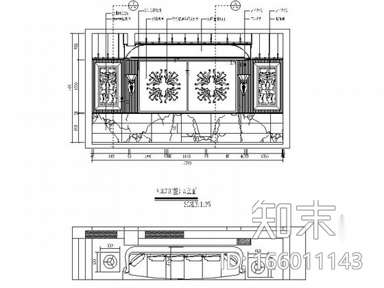 [福建]国际音乐会所欧式包厢设计装修图cad施工图下载【ID:166011143】