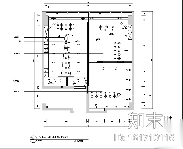 [新疆]分公司时代广场商业空间设计施工图（附效果图）cad施工图下载【ID:161710116】