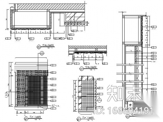 125㎡豪华夜总会包房施工图cad施工图下载【ID:166684191】