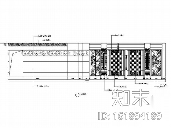 [四川]巨资打造豪华大气四星级酒店中餐厅装修施工图cad施工图下载【ID:161894189】