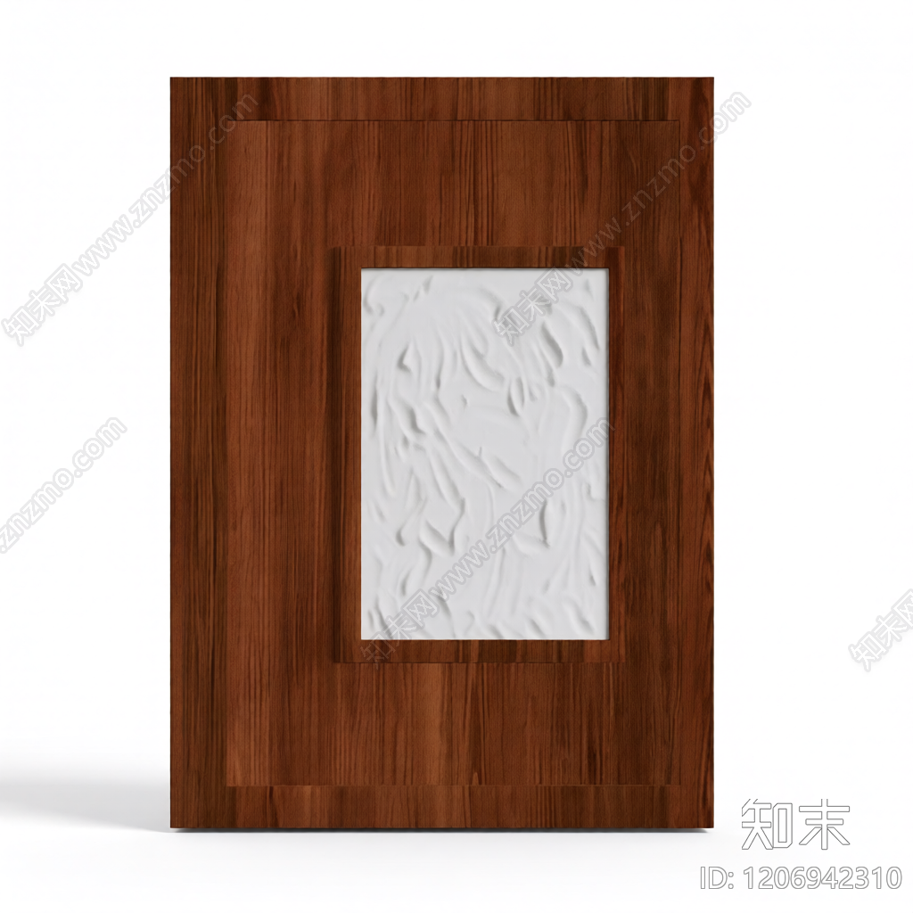 木质浮雕装饰板3D模型下载【ID:1206942310】