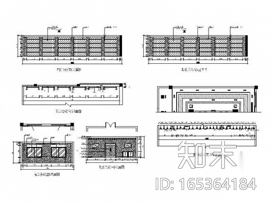 [重庆]某人民医院门诊室内装修图cad施工图下载【ID:165364184】