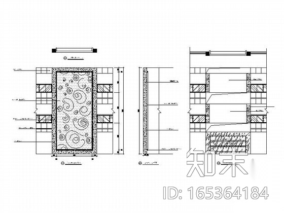 [重庆]某人民医院门诊室内装修图cad施工图下载【ID:165364184】