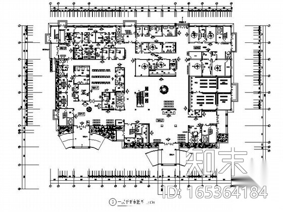 [重庆]某人民医院门诊室内装修图cad施工图下载【ID:165364184】