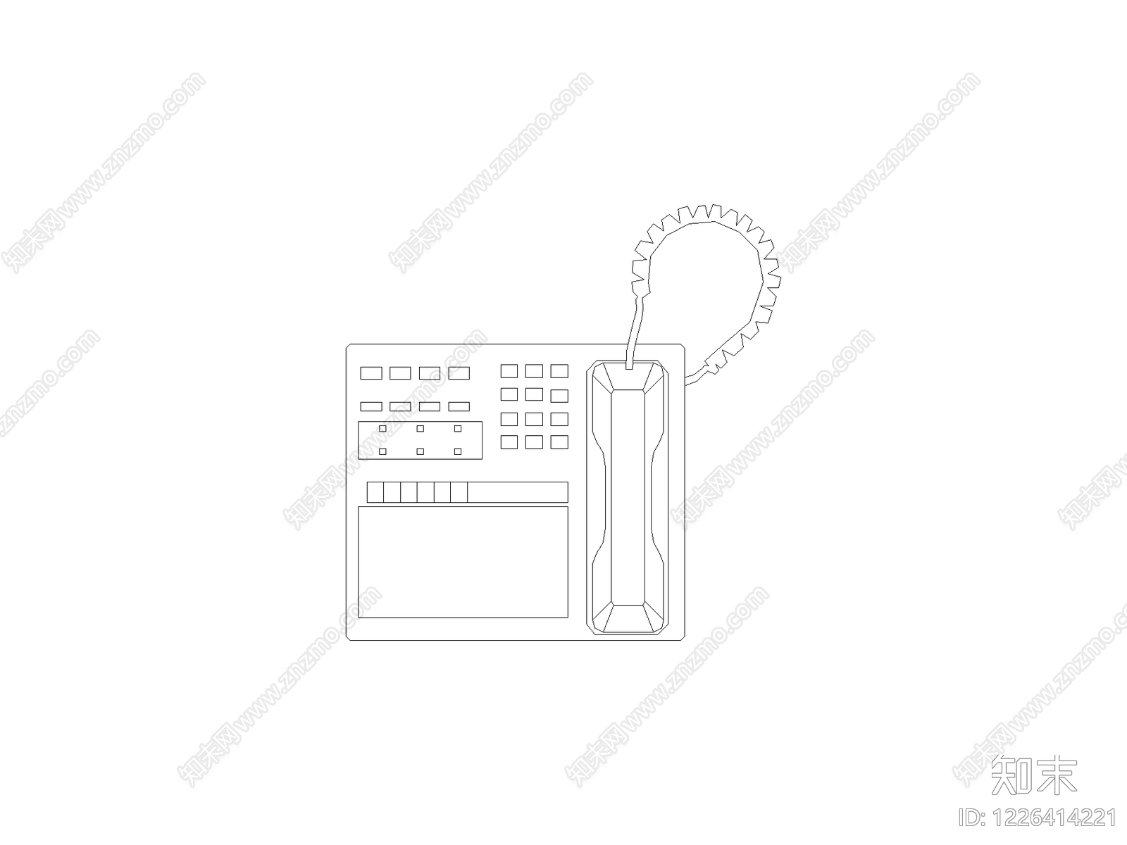 现代电器CAD图纸