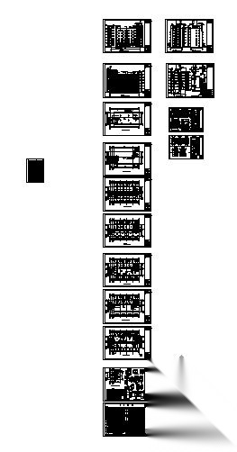 [南京]某工厂六层办公楼建筑施工图（带效果图）cad施工图下载【ID:166220194】