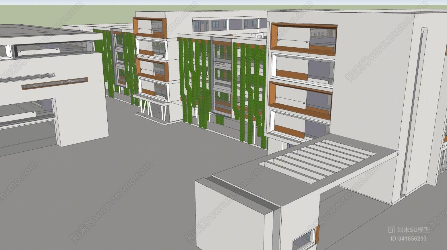 学校SU模型下载【ID:841856233】