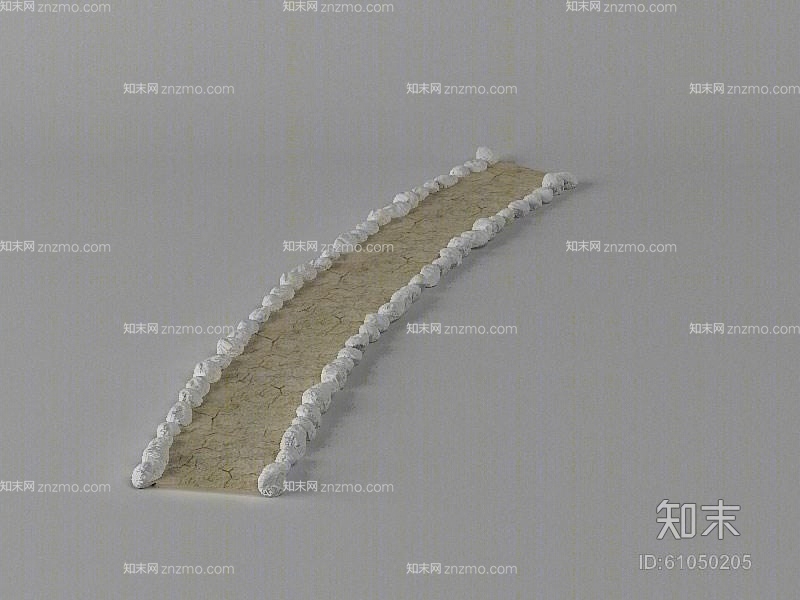 石头小路3D模型下载【ID:61050205】