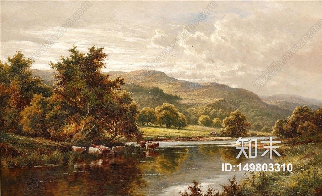 高清油画装饰画贴图贴图下载【ID:149803310】