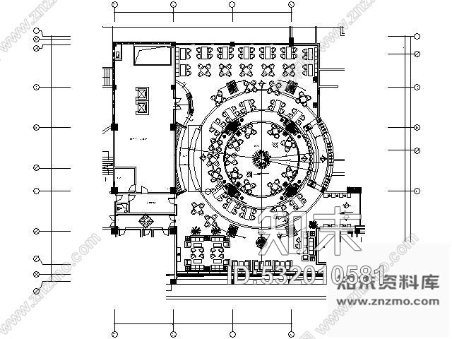 施工图海口900平米西餐厅施工图cad施工图下载【ID:532010581】