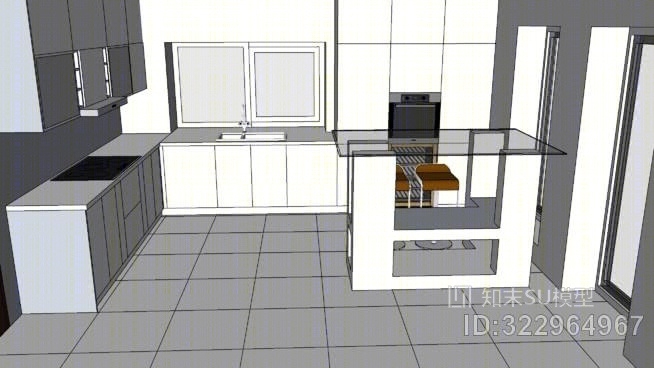 厨房CSU模型下载【ID:322964967】
