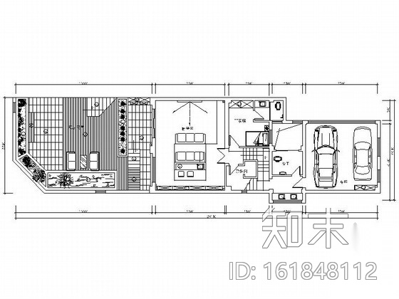 经典简洁雅致新中式四层别墅设计CAD装修图（含效果）cad施工图下载【ID:161848112】