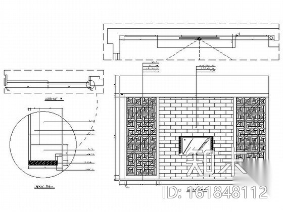 经典简洁雅致新中式四层别墅设计CAD装修图（含效果）cad施工图下载【ID:161848112】