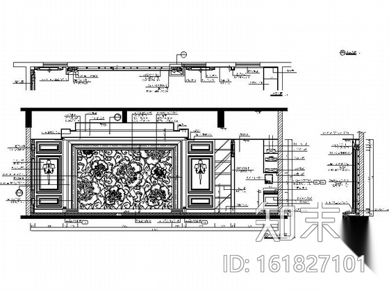 奢华欧式风格国际商务娱乐会所施工图（含效果）cad施工图下载【ID:161827101】