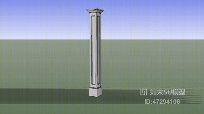 柱recesed小组SU模型下载【ID:47294106】
