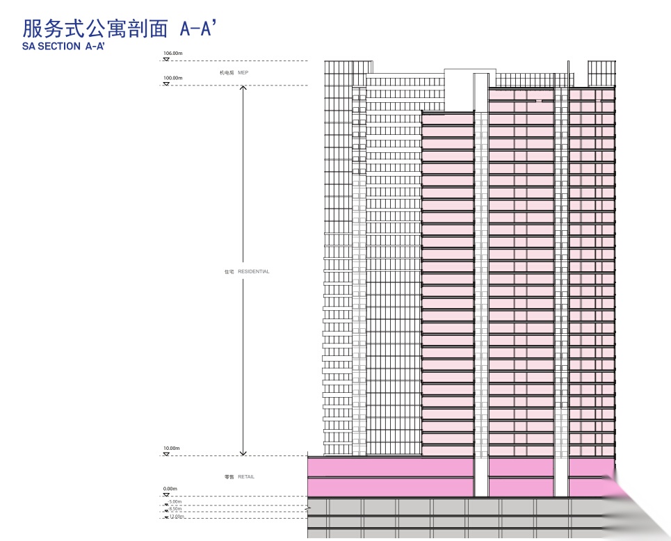 [广东]超高层后现代风格国际商务中心竞赛文本（含酒店...cad施工图下载【ID:164861111】