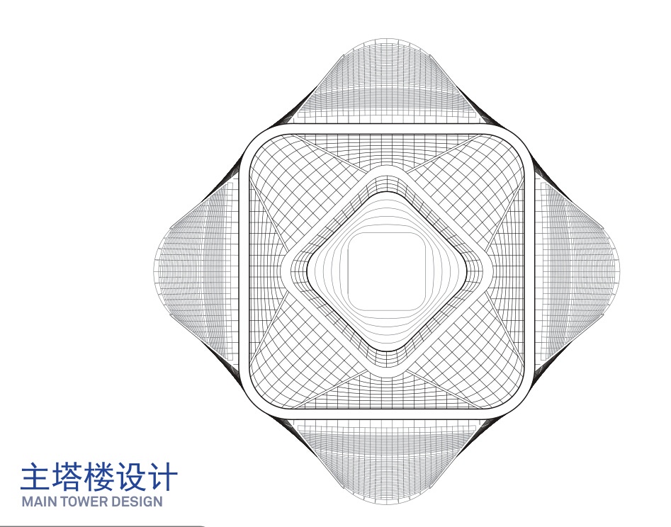 [广东]超高层后现代风格国际商务中心竞赛文本（含酒店...cad施工图下载【ID:164861111】