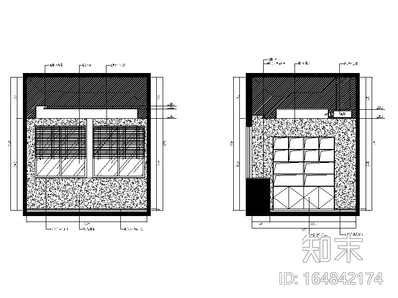 [山东]某有限公司办公室设计施工图（含效果图）cad施工图下载【ID:164842174】