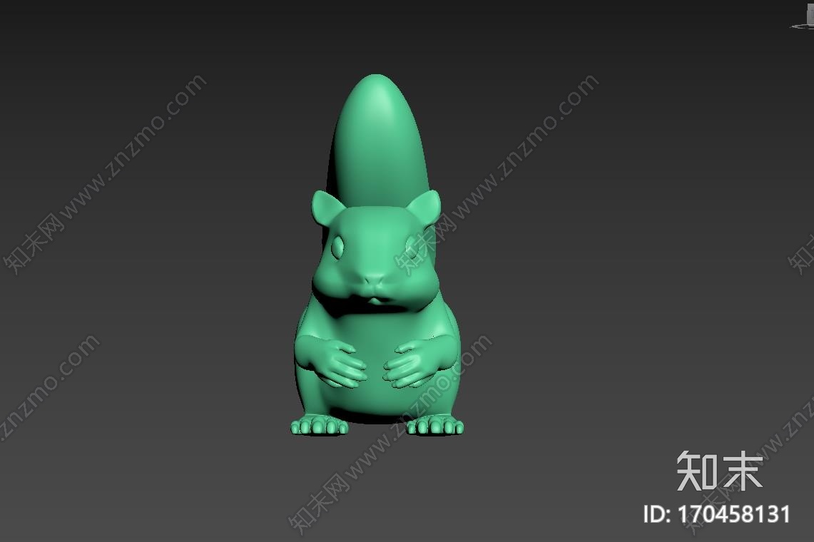 小松鼠Squirrel_t3d打印模型下载【ID:170458131】