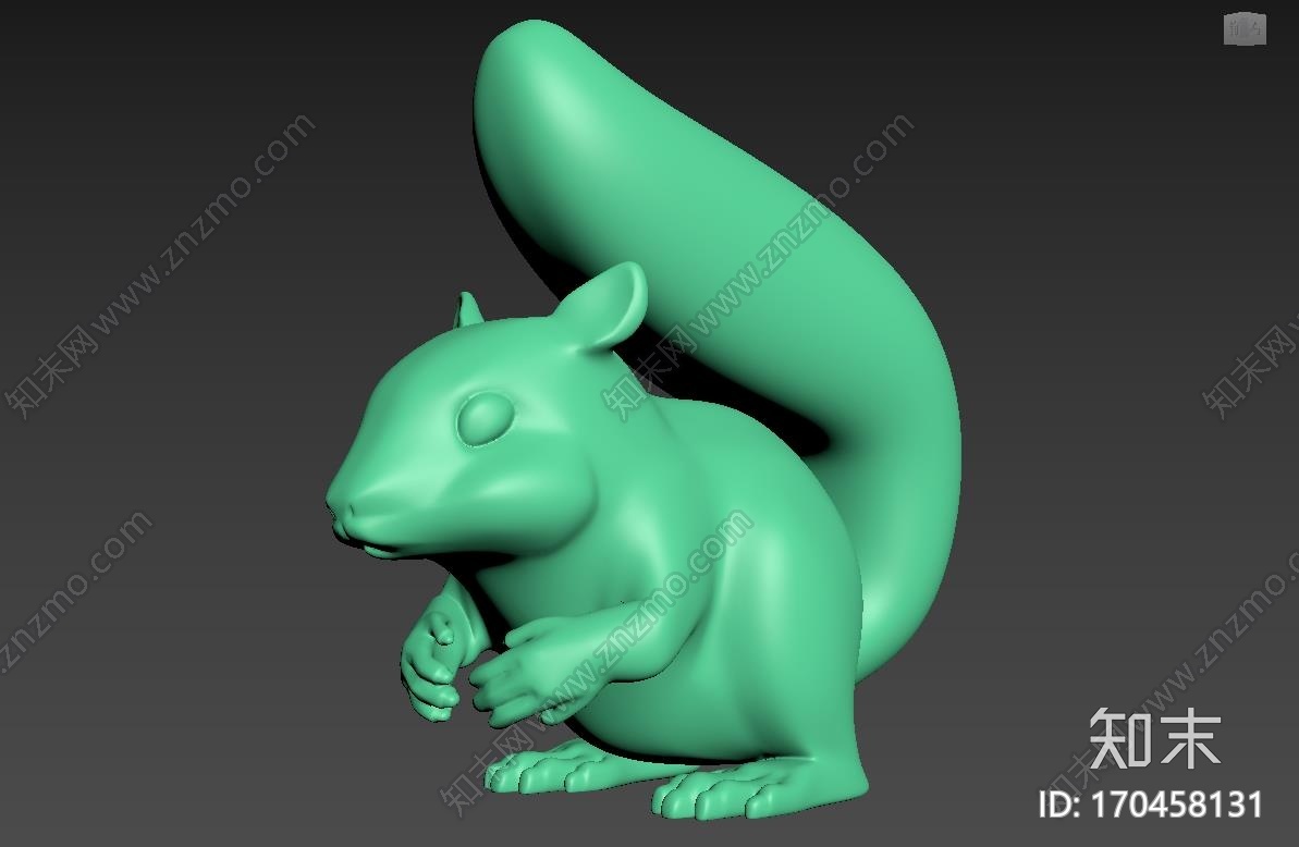 小松鼠Squirrel_t3d打印模型下载【ID:170458131】