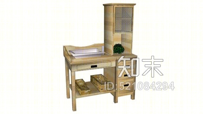 浴室家具SU模型下载【ID:521084294】
