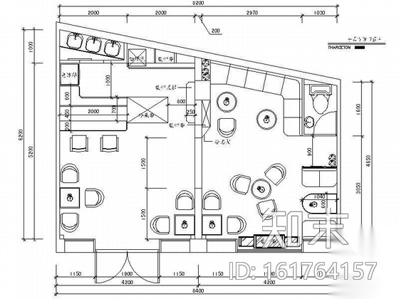 [深圳]英式田园咖啡厅(含实景)施工图下载【ID:161764157】