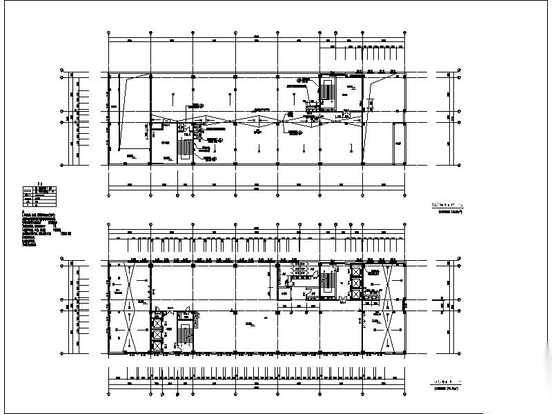 [江苏]市中心现代商业写字楼建筑施工图cad施工图下载【ID:166546157】