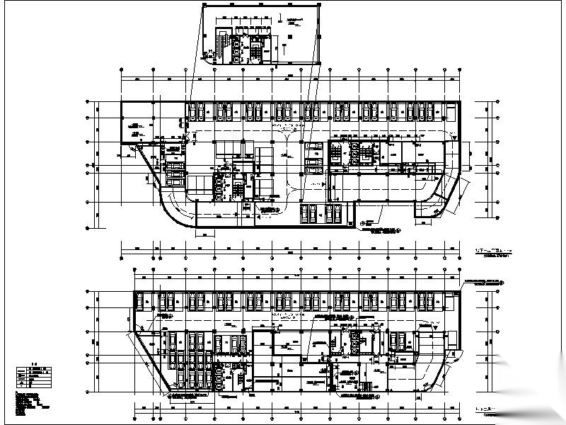 [江苏]市中心现代商业写字楼建筑施工图cad施工图下载【ID:151644171】