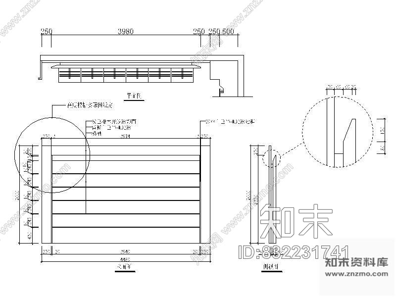图块/节点DIKENI服装品牌专柜装修详图施工图下载【ID:832231741】
