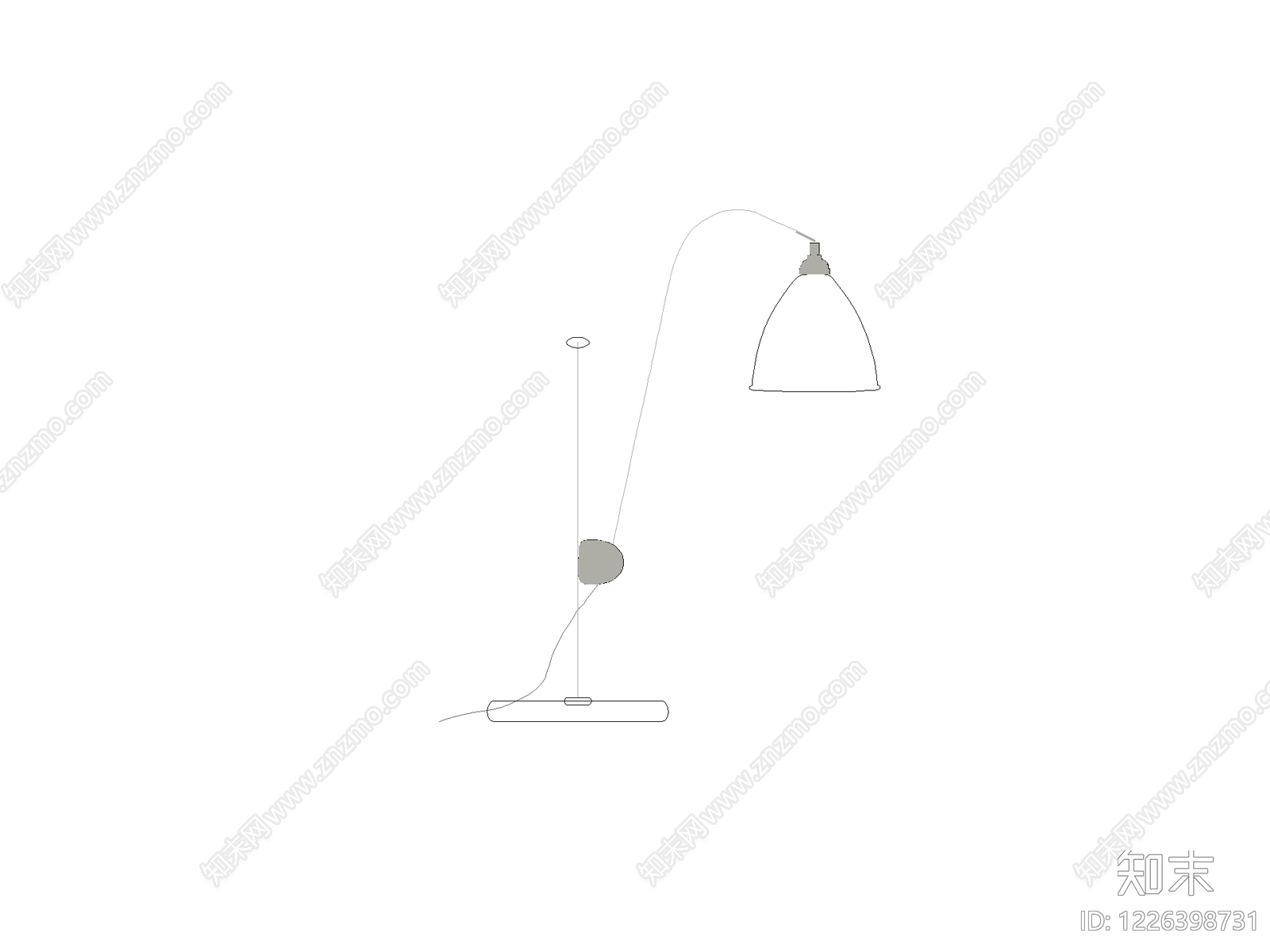 灯具图块cad施工图下载【ID:1226398731】