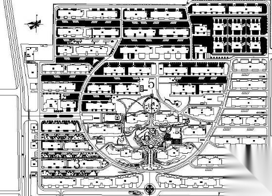 秦皇岛滨海城住宅小区绿化图施工图下载【ID:161084156】